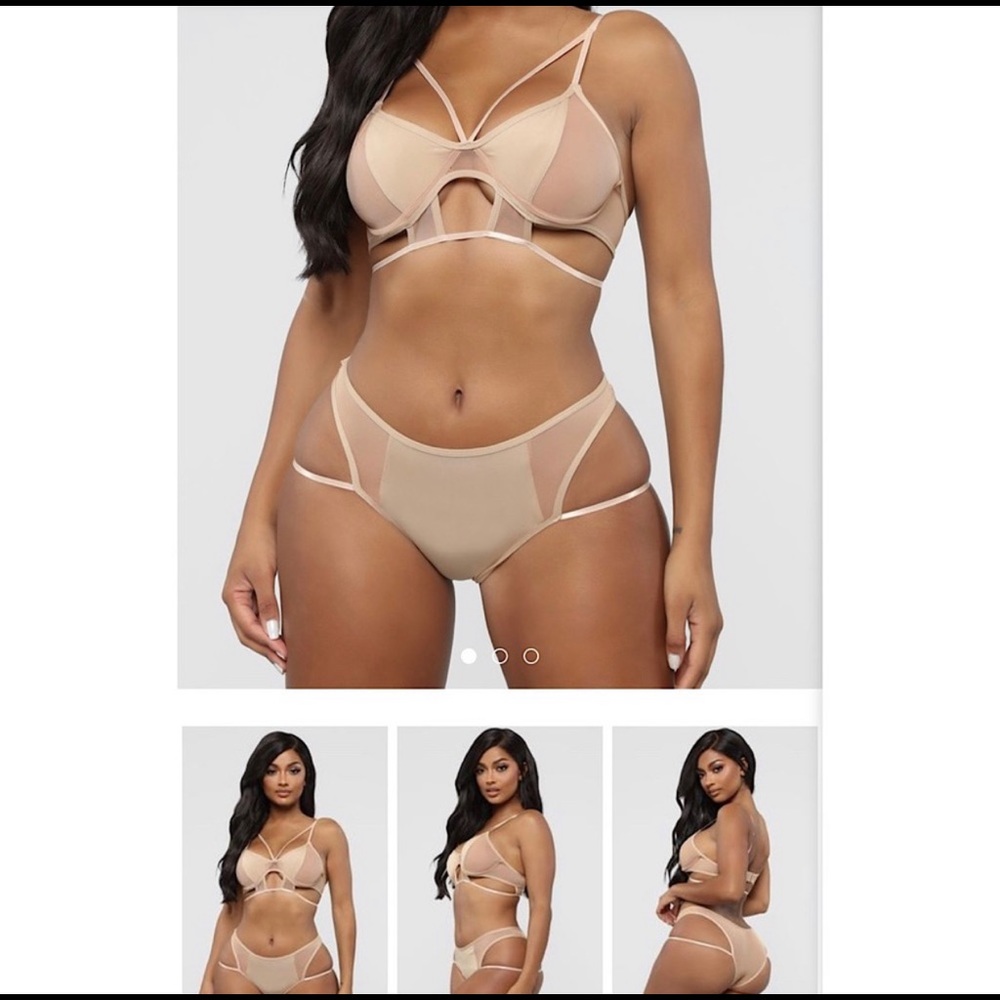 Nude Lingerie Set